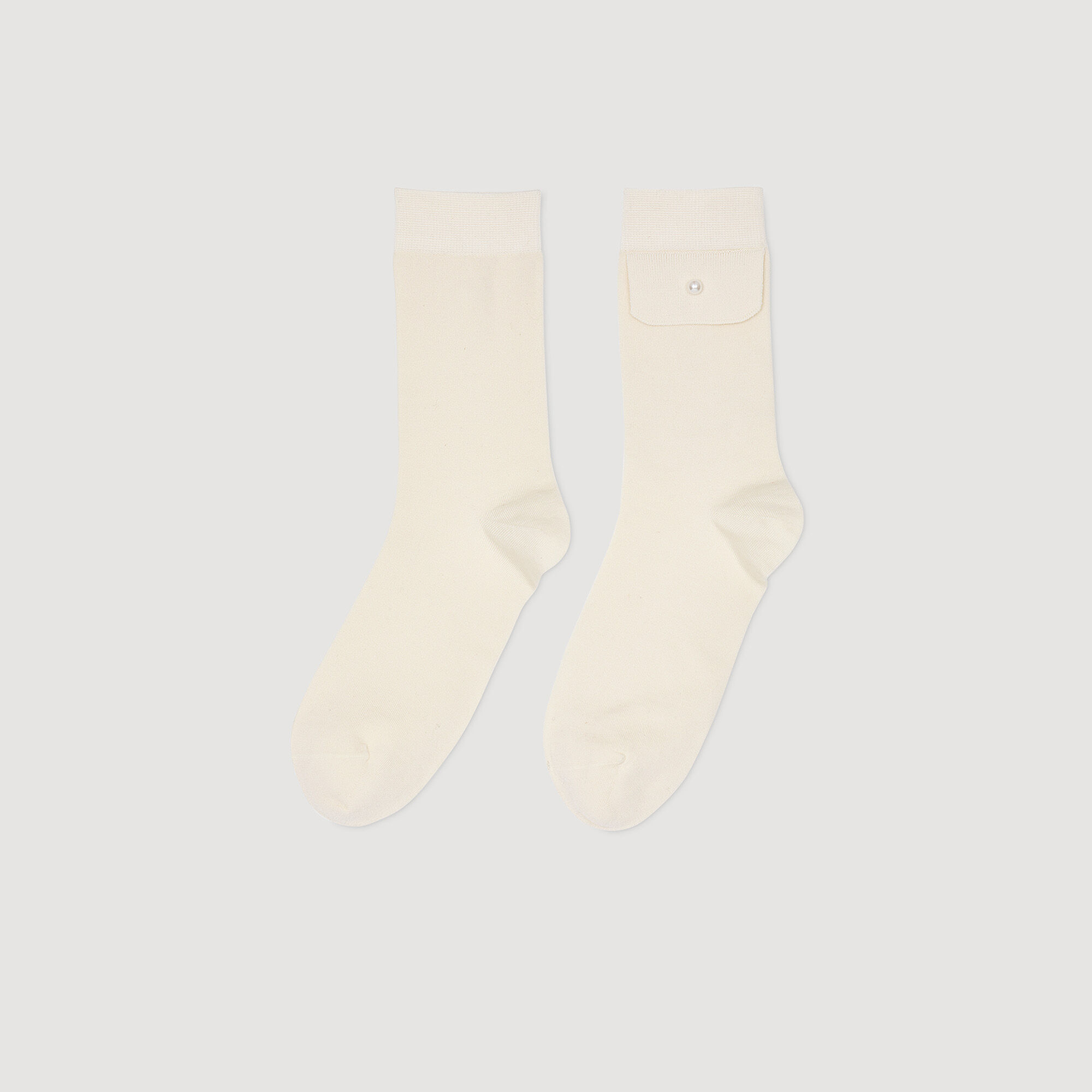 Socken mit Perlendetail