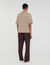 Cardiganhemd mit Seil-Jacquard