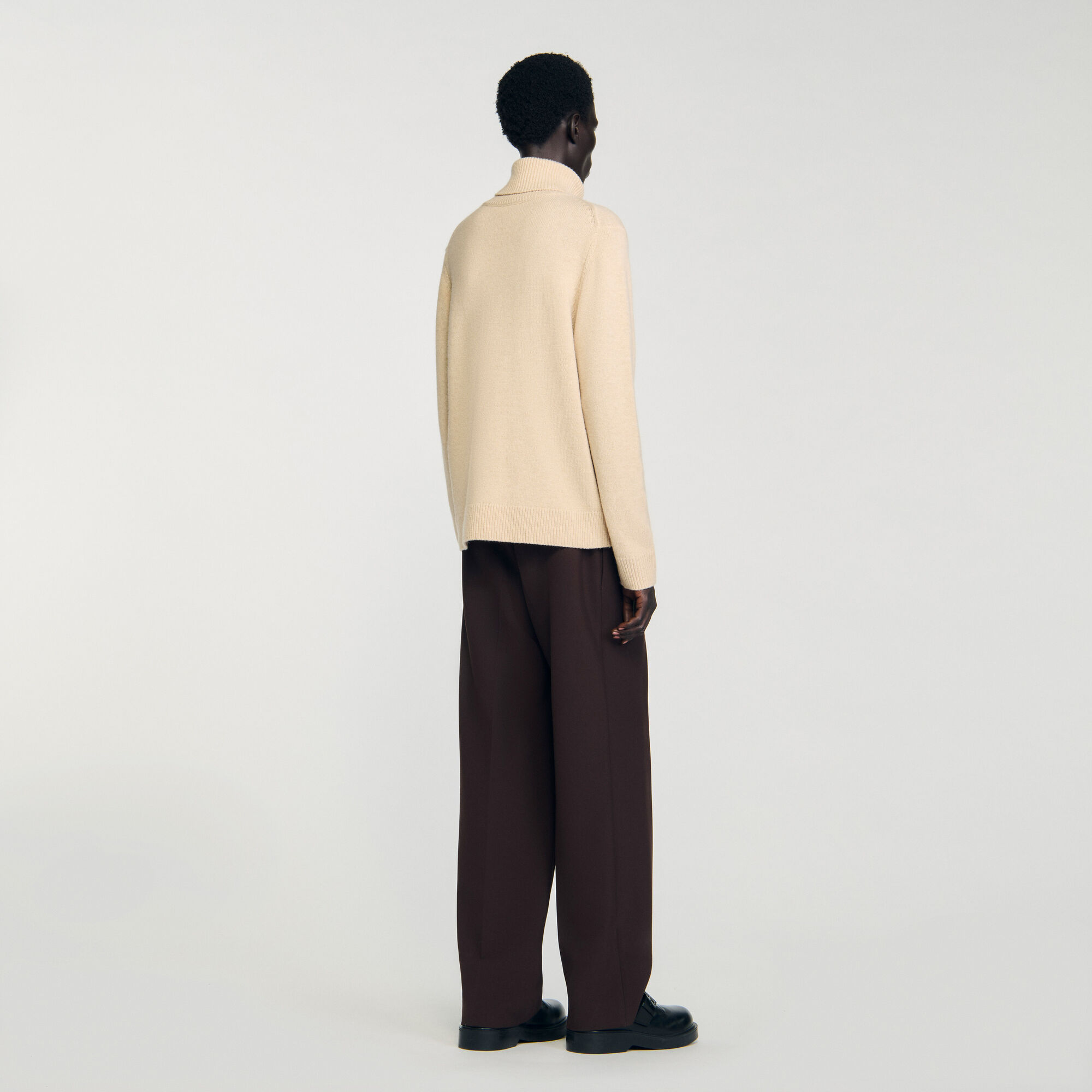 Rollkragenpullover aus Wolle & Kaschmir