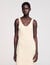 Langes Strickkleid