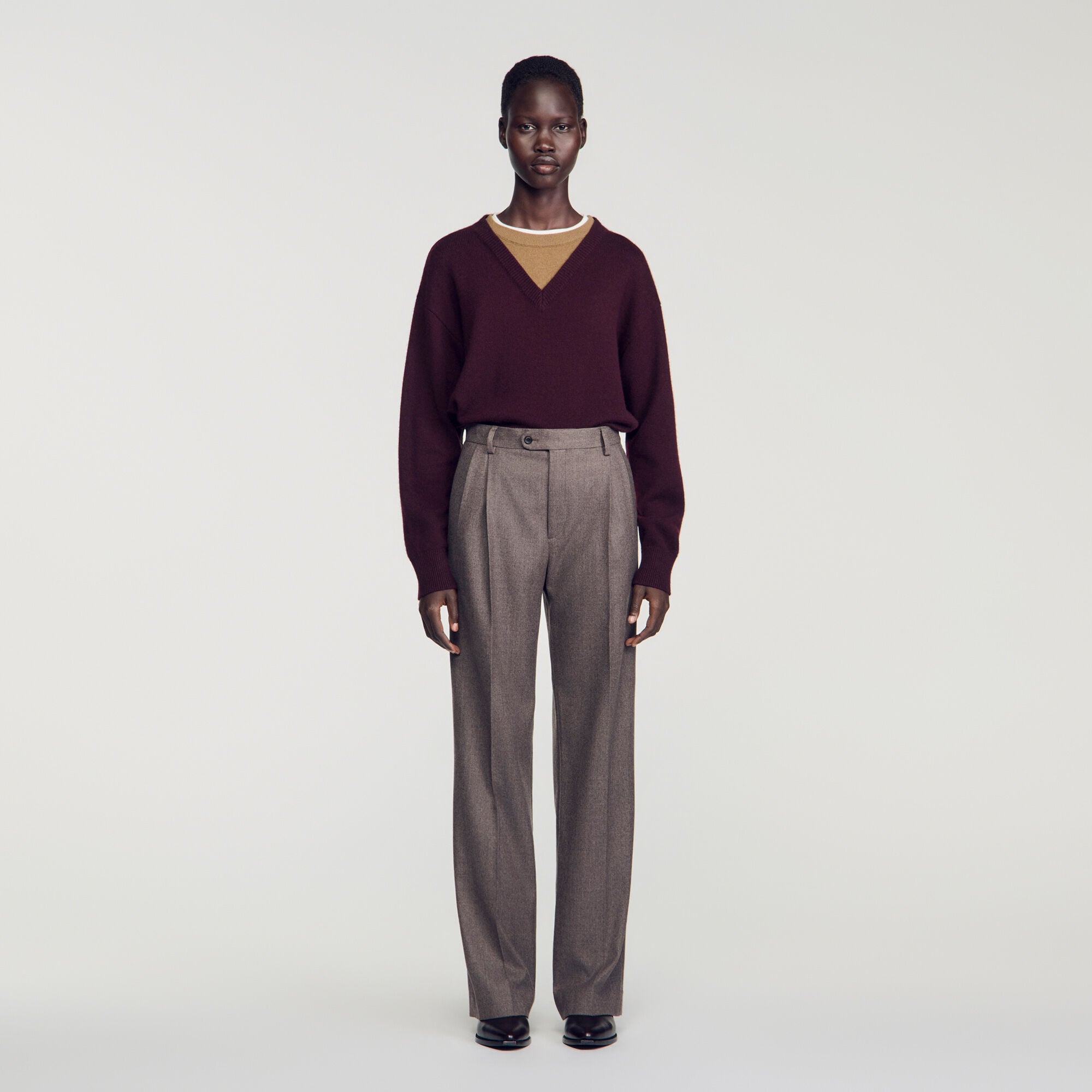 Anzughose aus Wolle - Damen | Sandro