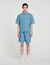 Hemd aus Denim mit Square-Cross-Motiv