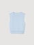 Kurzer Pullover mit Volant