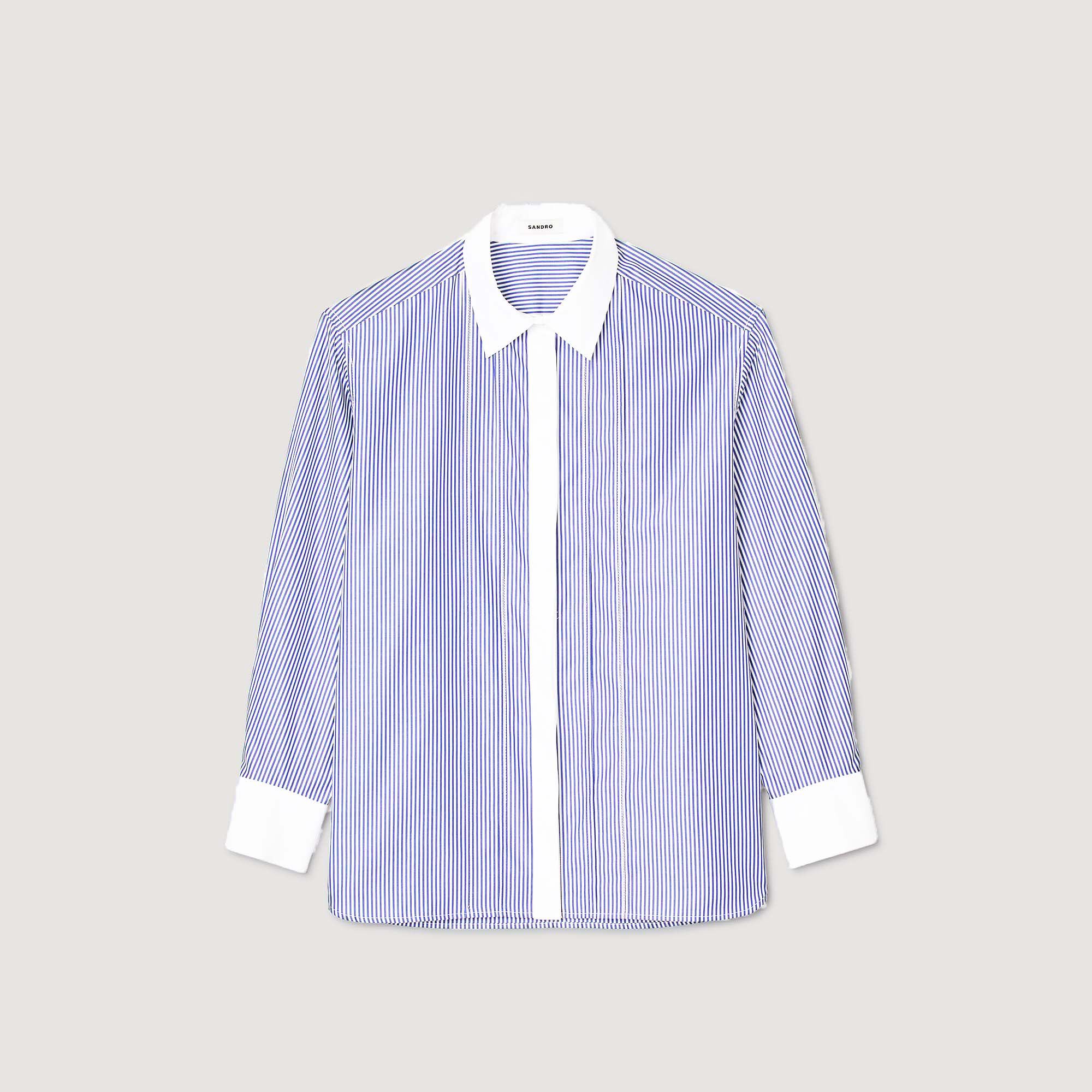 Gestreifte Hemdbluse