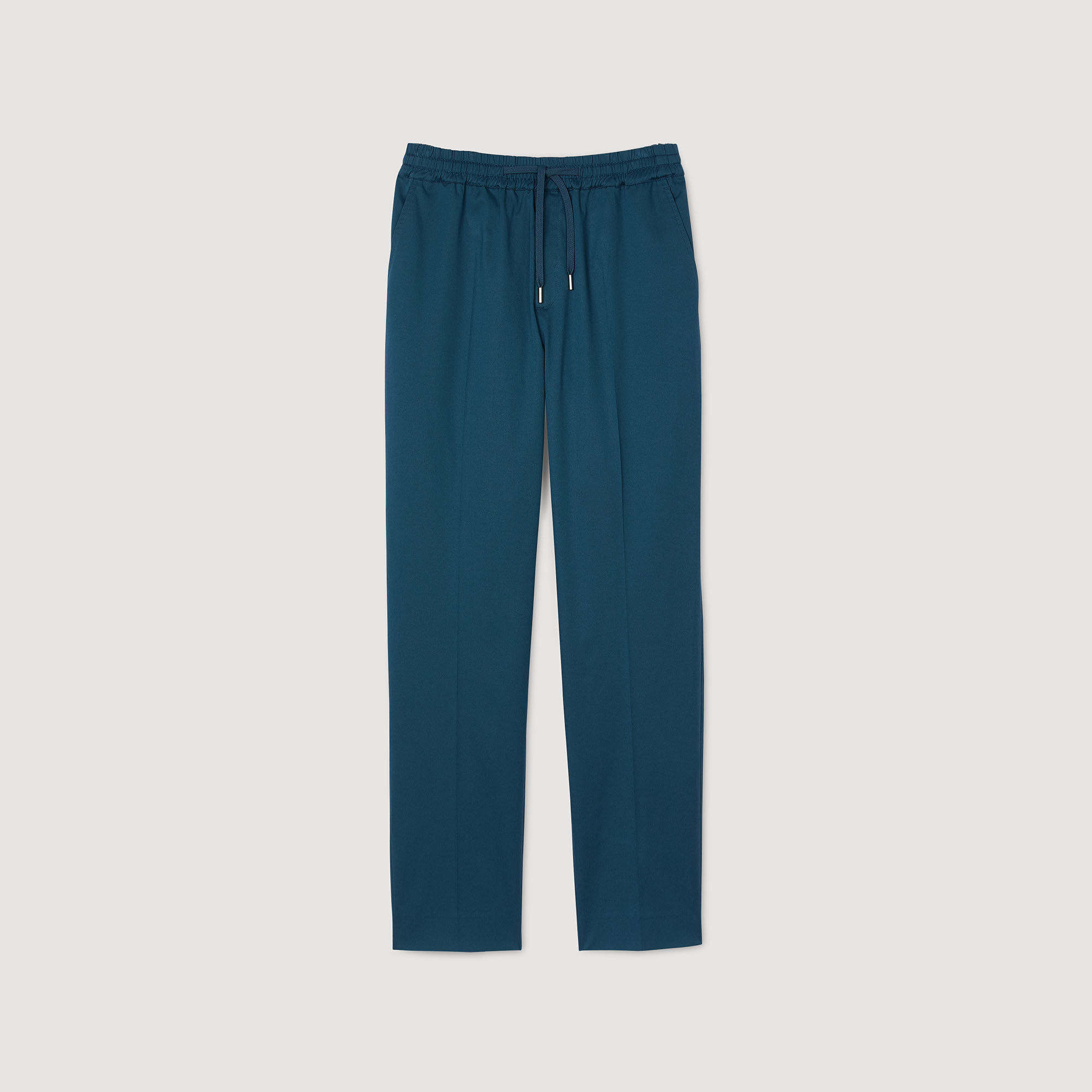 Elastische Hose mit geradem Schnitt