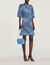Kurzes Kleid mit Blumenprint