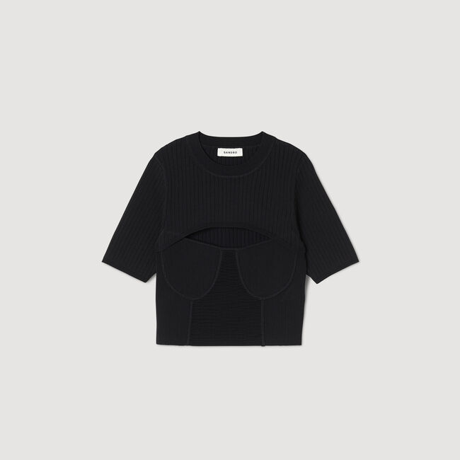 Unterbrochener Kurzer Pulli