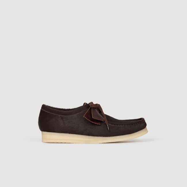 Derbys Wallabee™ mit Ponyfell-Optik