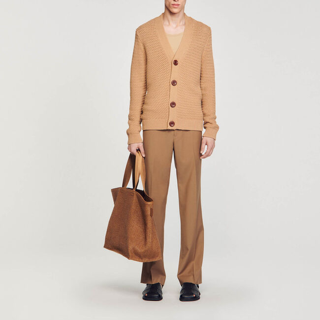 Cardigan aus lockerem Strick