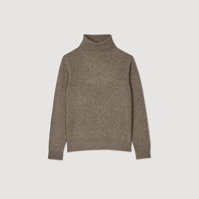 Rollkragenpullover aus Wolle & Kaschmir