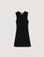 Kurzes Kleid aus Rippstrick