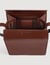 Leder-Handytasche mit Logo