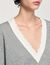Pullover mit V-Ausschnitt