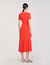 Langes Strickkleid