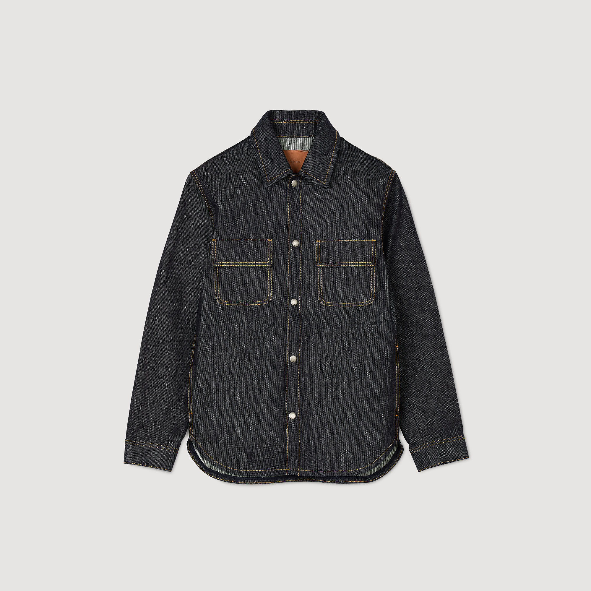 Überhemd aus Jeansstoff