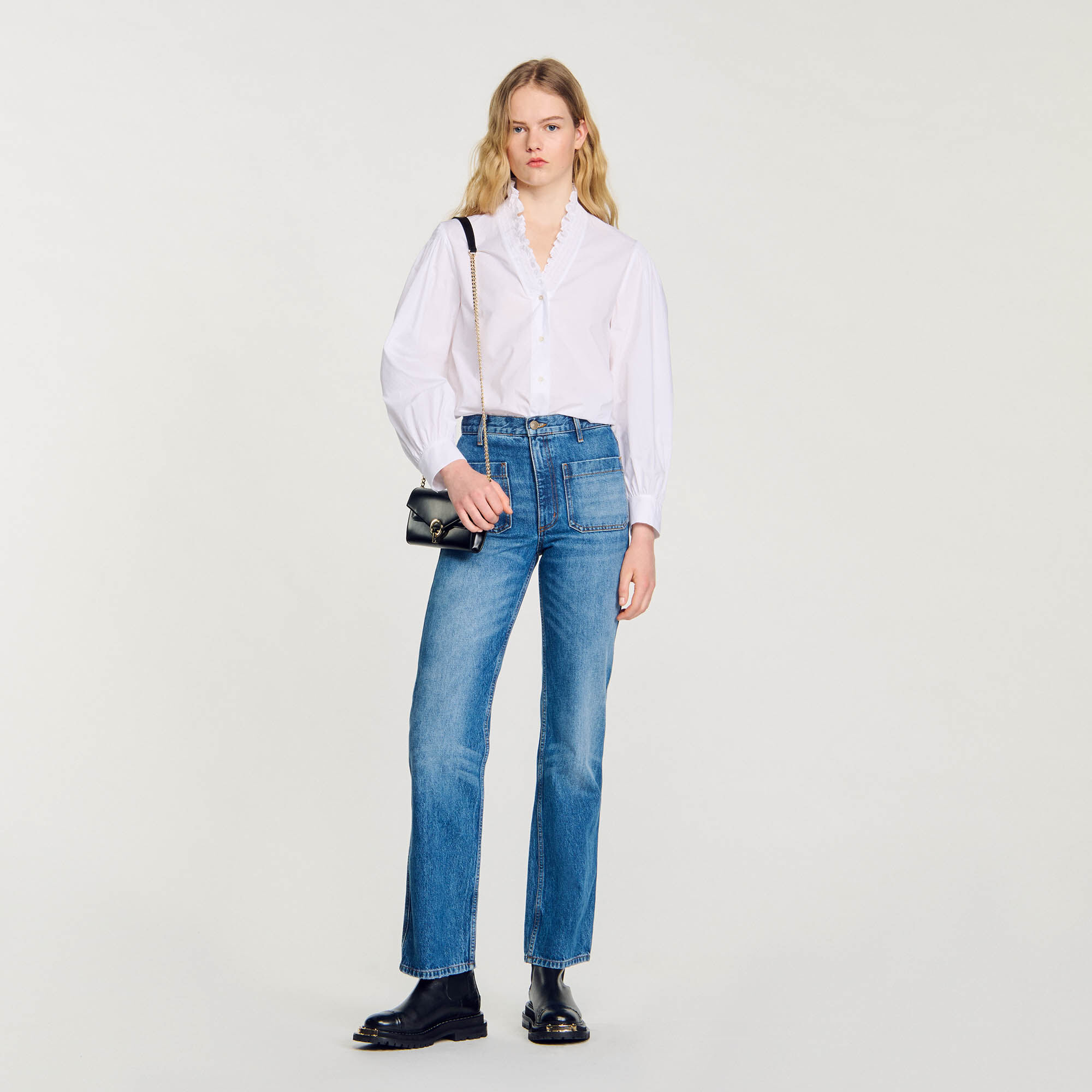 Sandro tops sale outlet