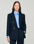 Blazer mit feinen Streifen