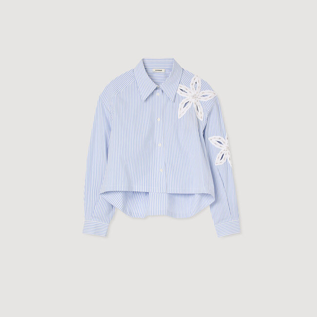 Gestreifte Hemdbluse