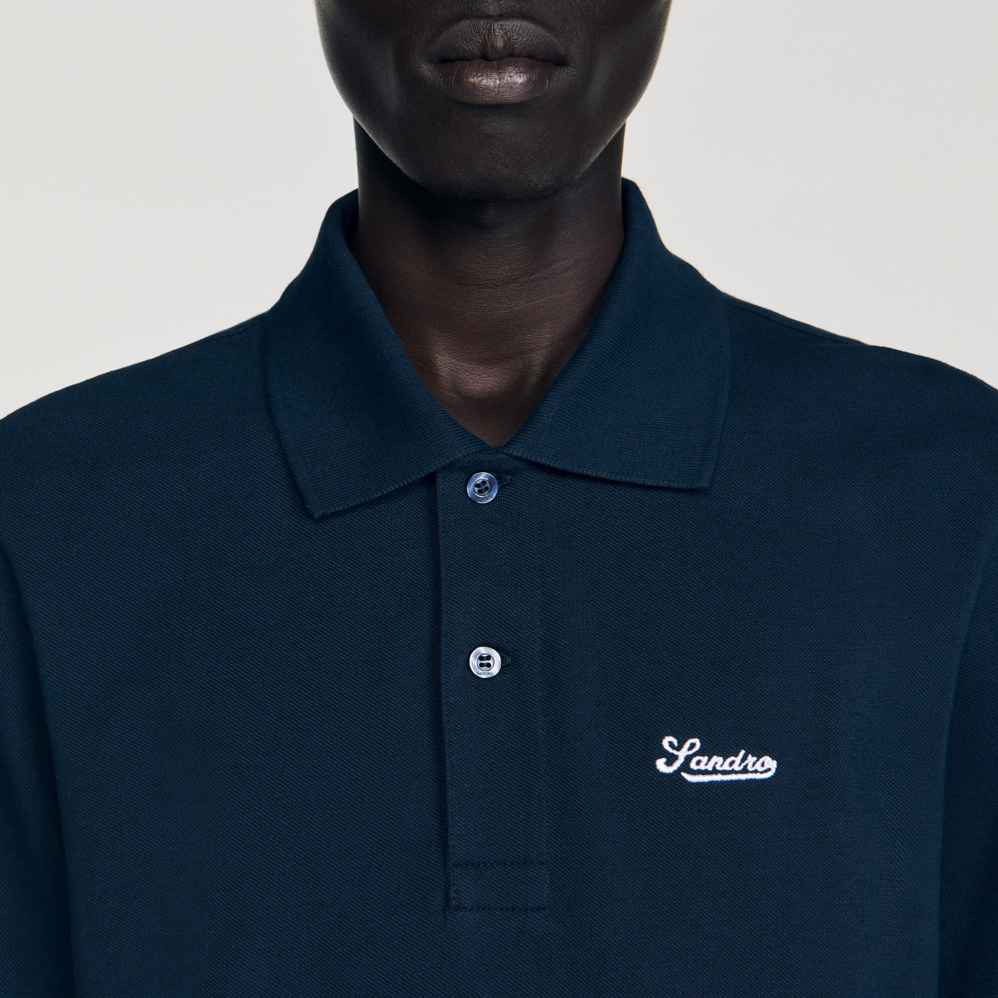 Poloshirt aus Piqu&eacute;-Baumwolle - Herren | Sandro