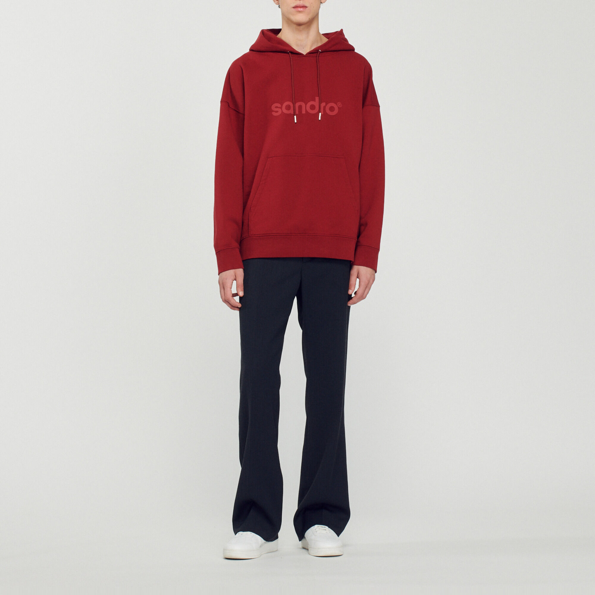 Oversize- Hoodie mit Logo