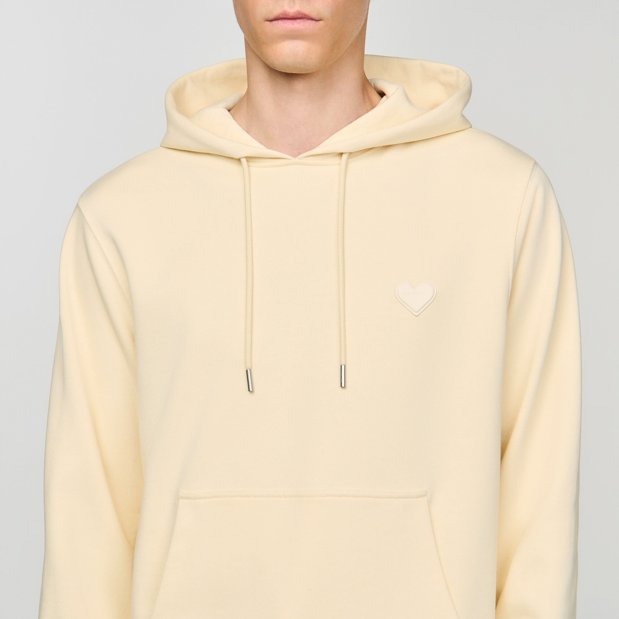 Sweatshirt mit Herz-Patch