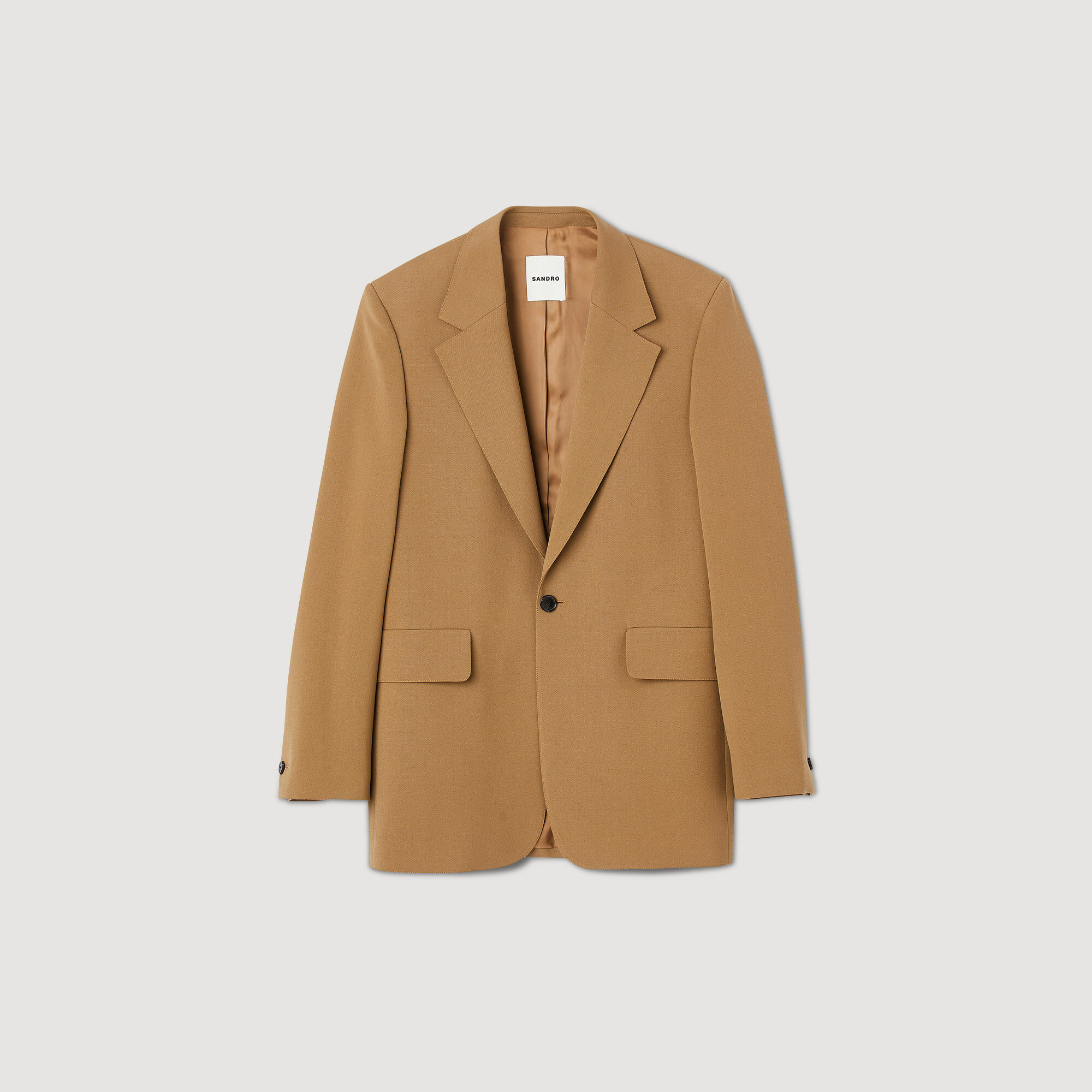 Anzugjacke aus Wolle