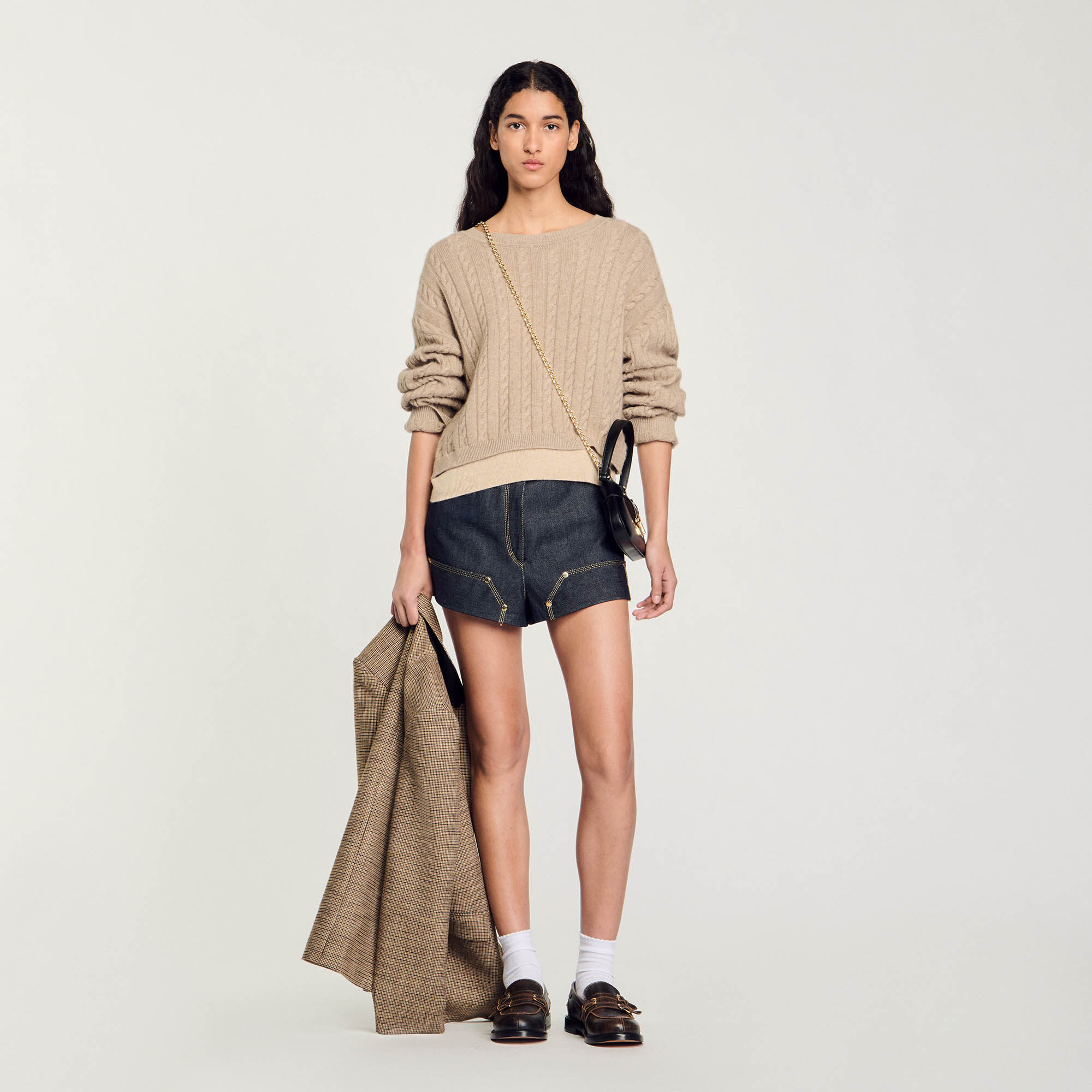 Sandro cashmere sweater hotsell