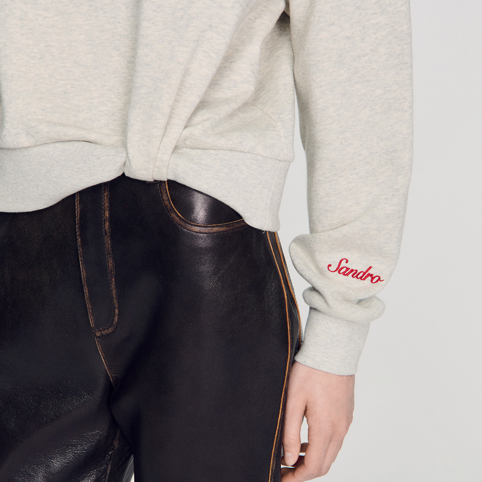 2-in-1 Sweatshirt - Damen | Sandro