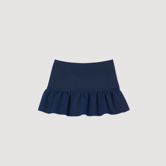 Shorts mit Volant