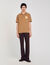 Polohemd mit Blumen-Patch