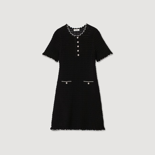 Kurzes Strickkleid