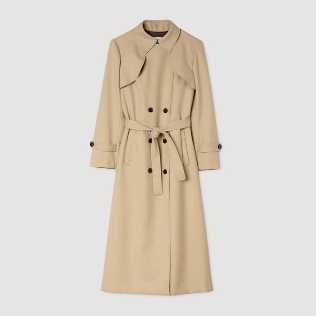Trenchcoat mit Gürtel