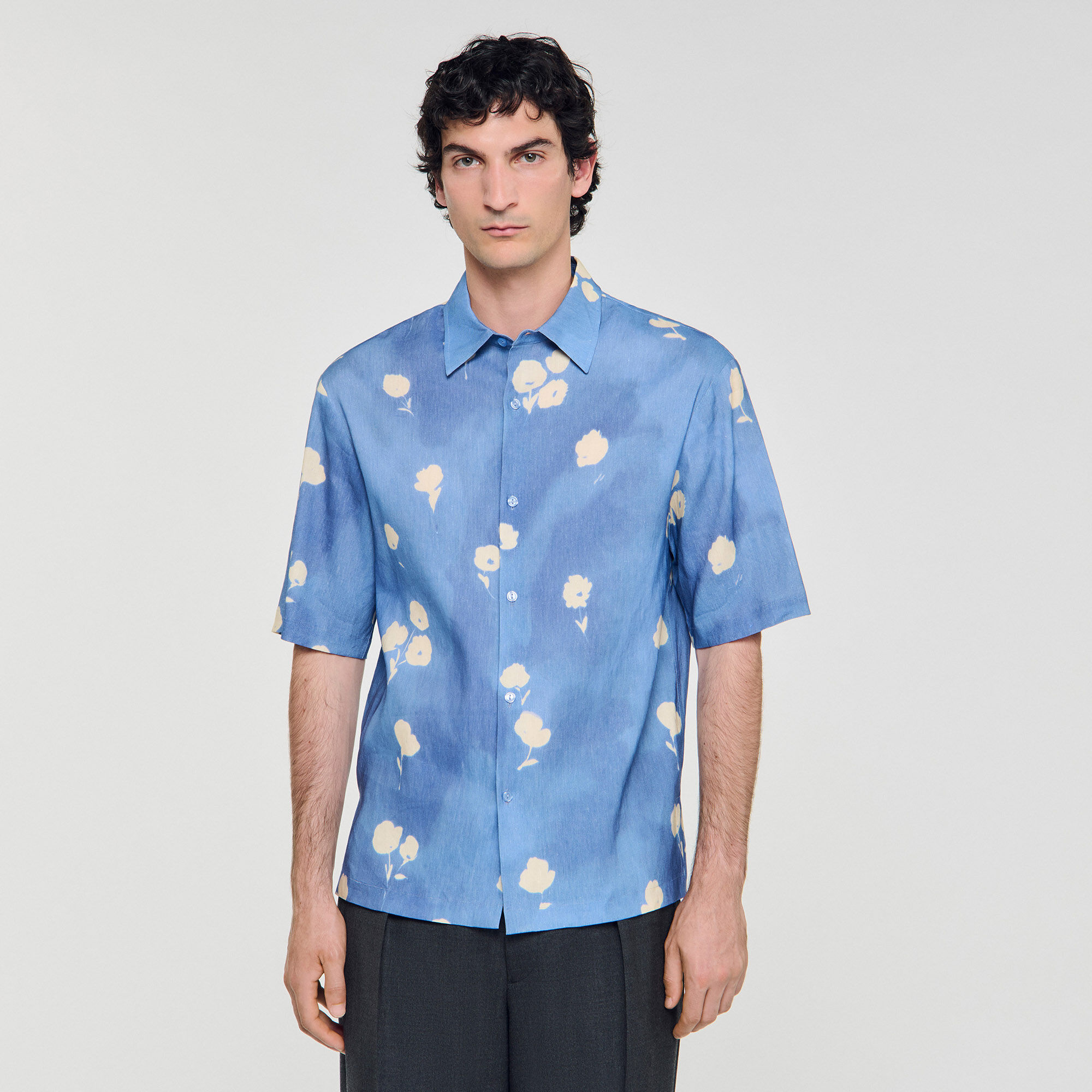 Hemd mit Blumenprint