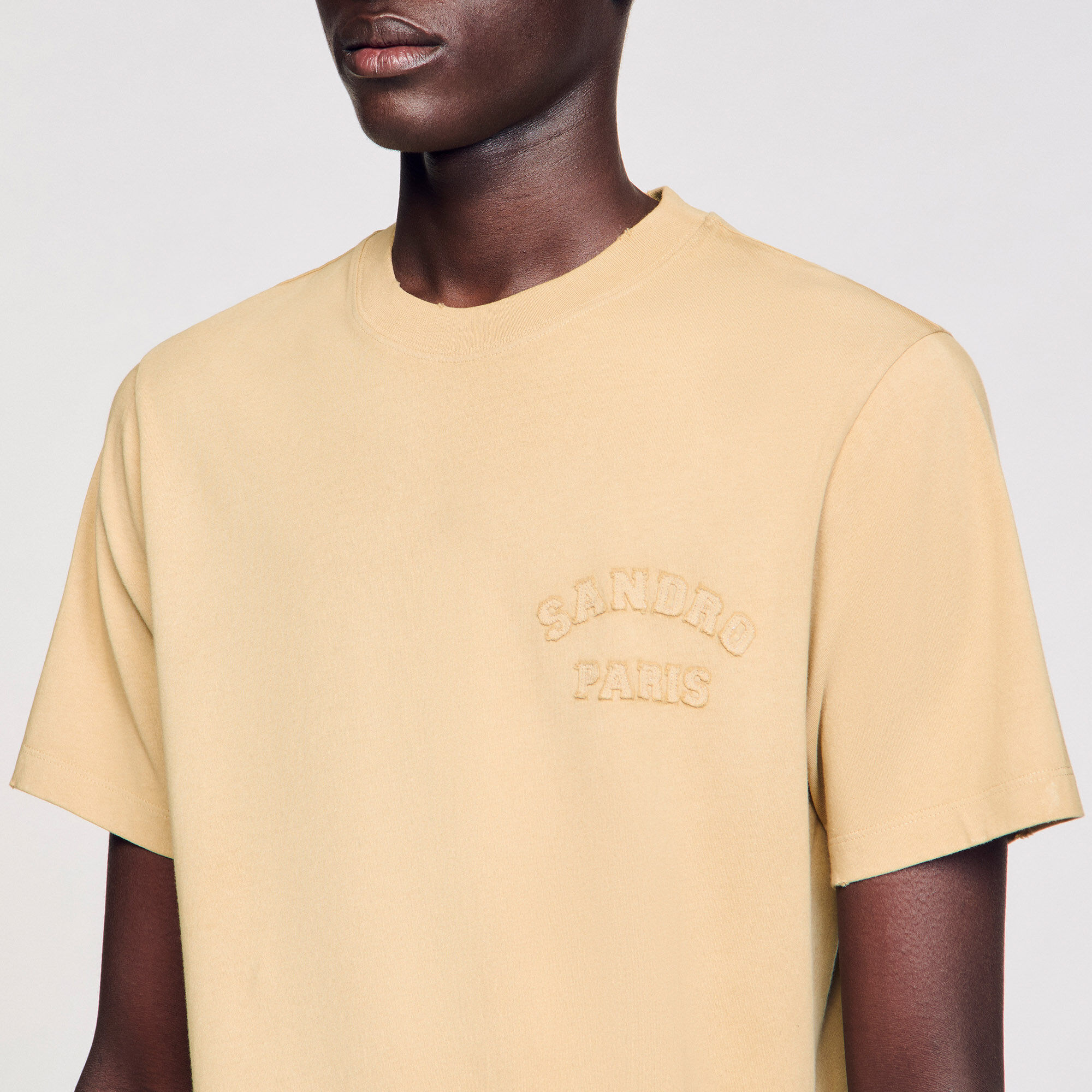 T-Shirt mit verwaschener Optik