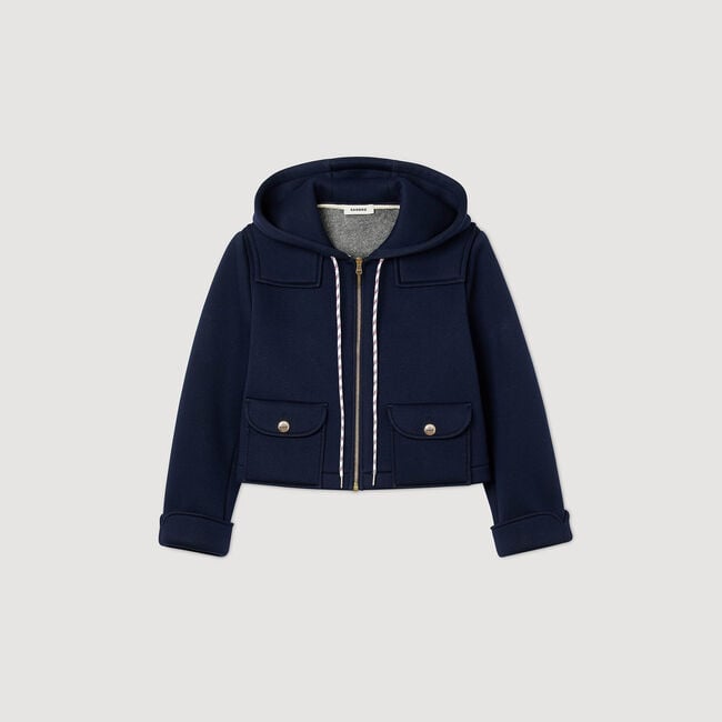 Technischer Blouson mit Kapuze
