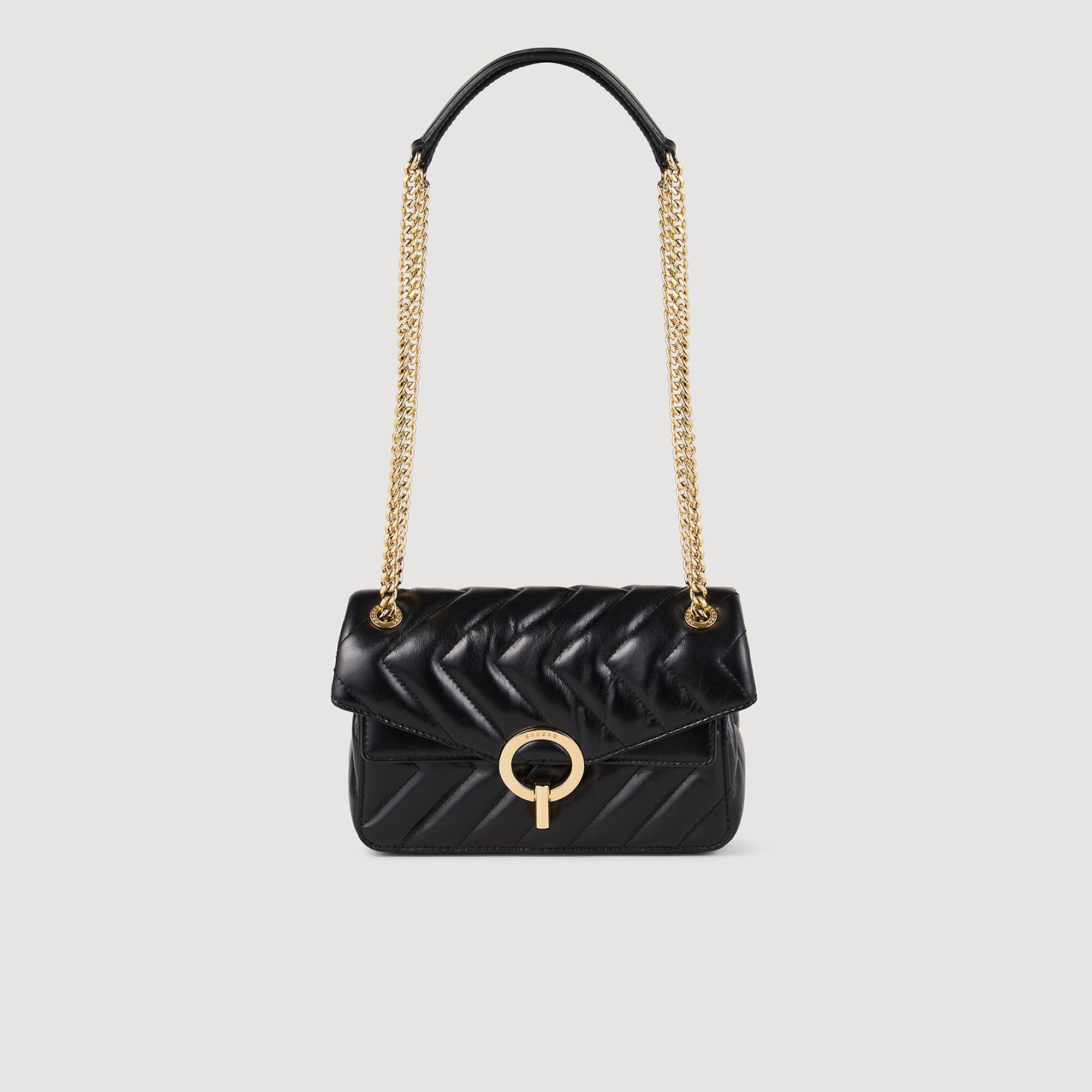 Kleine Tasche Yza aus Glattleder