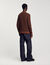 Cardigan mit Square-Cross-Jacquard