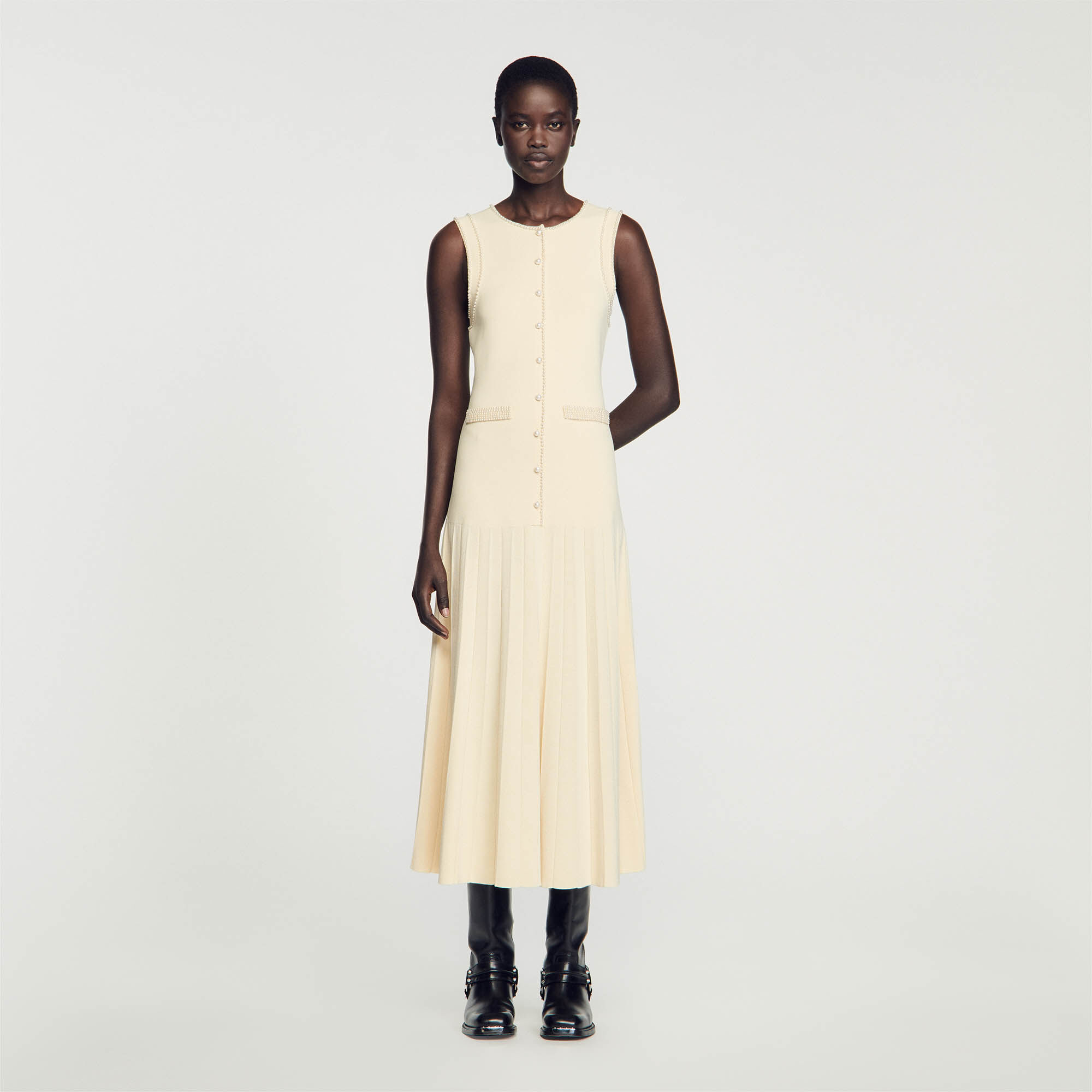 Sandro robe blanche outlet