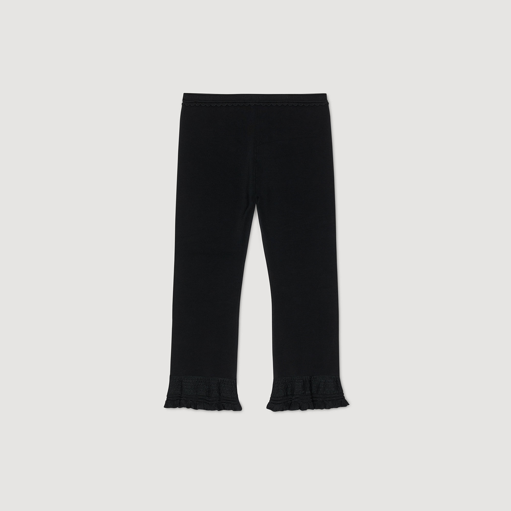Caprihose mit Volants