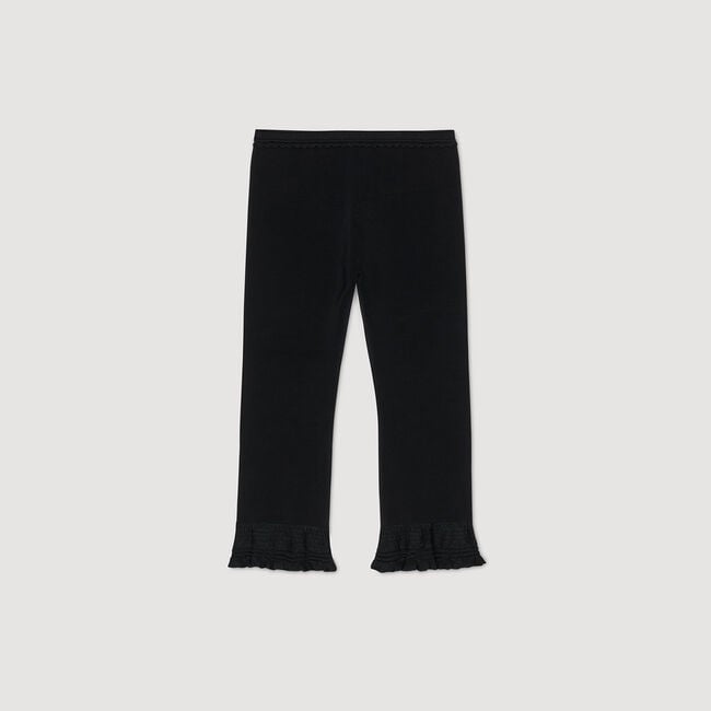 Caprihose mit Volants