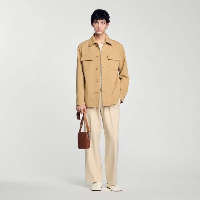 Overshirt mit Taschen