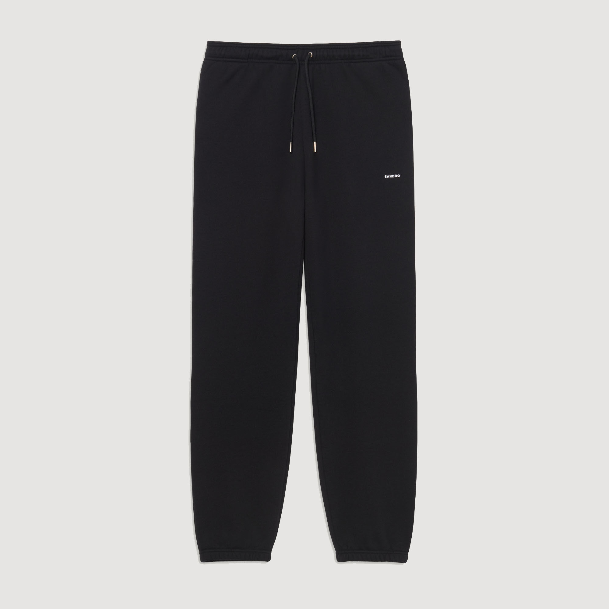 Jogginghose aus Molton mit Stickerei