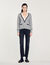 Pullover mit tiefem V-Ausschnitt