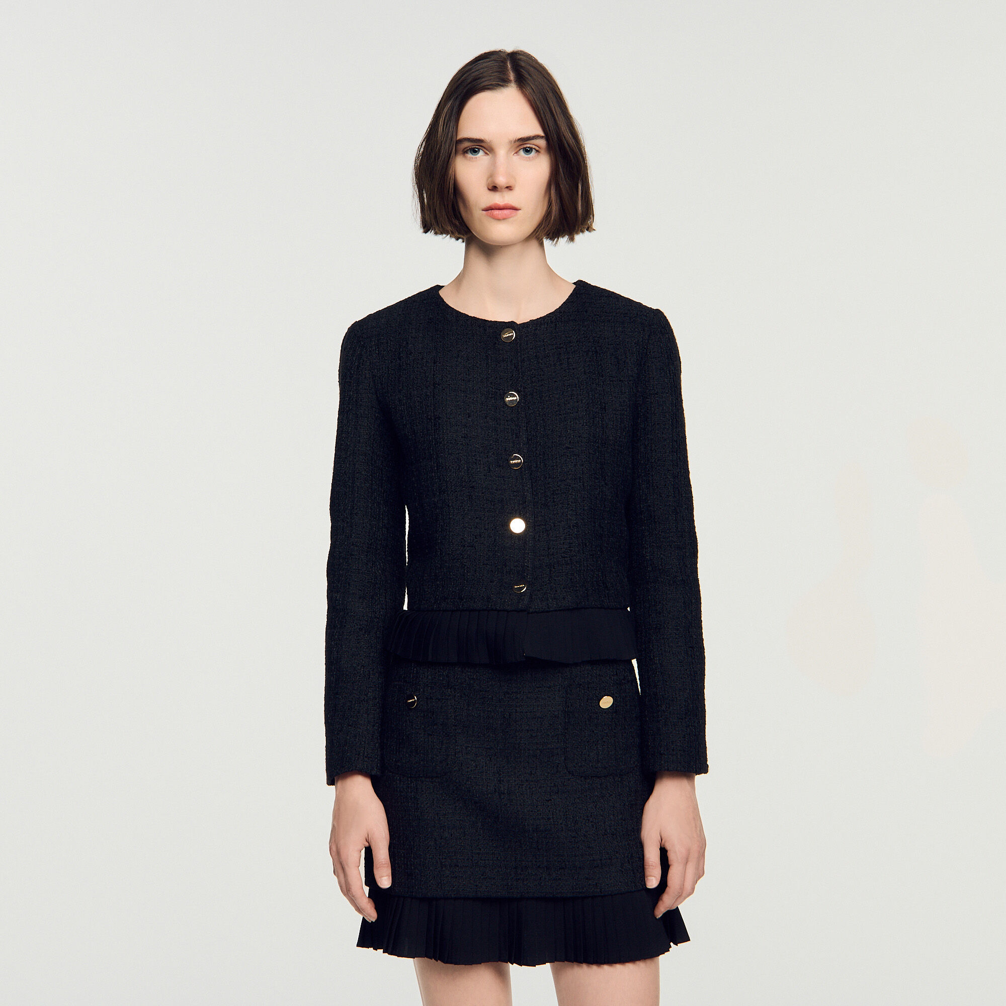 2-in-1-Tweedjacke - Damen | Sandro