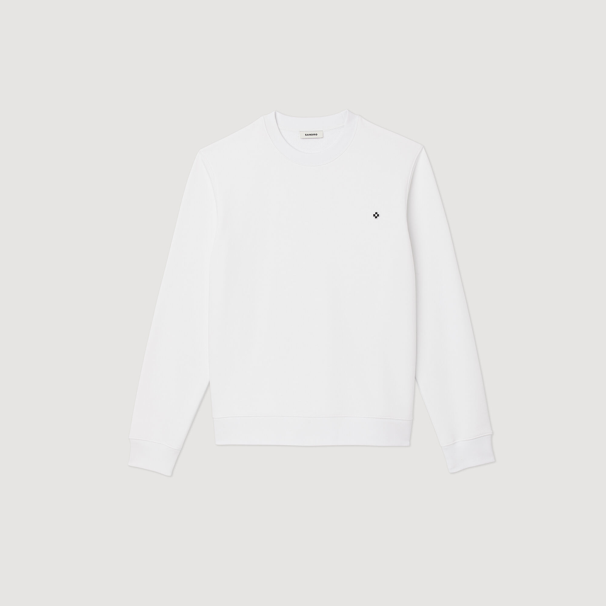 Sweatshirt mit Square-Cross-Motiv