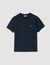 T-Shirt mit Leder-Logo
