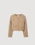 Kurze Jacke mit Knopfverschluss