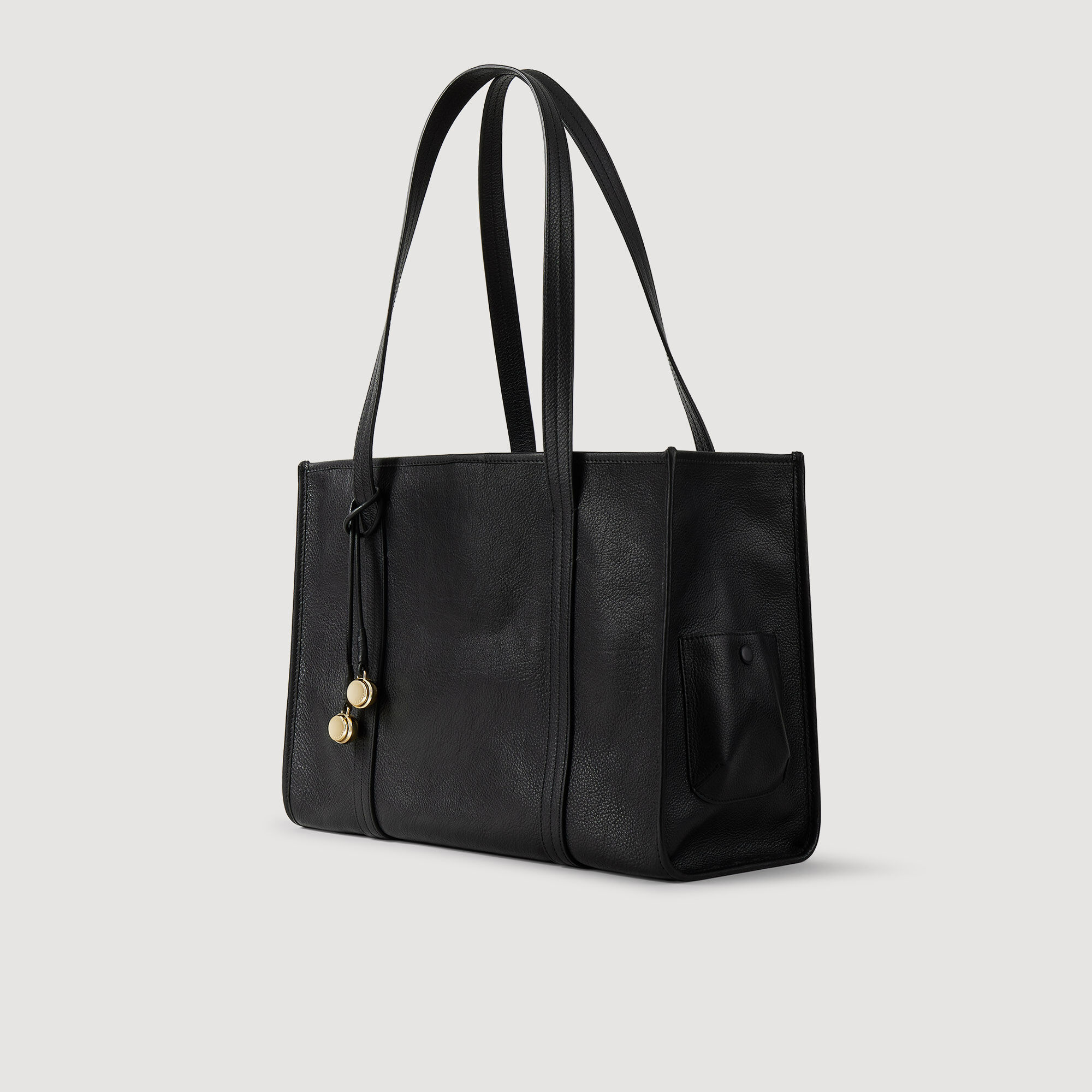 Shopper-Tasche aus Leder
