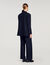 Gestreifter Blazer mit Strass