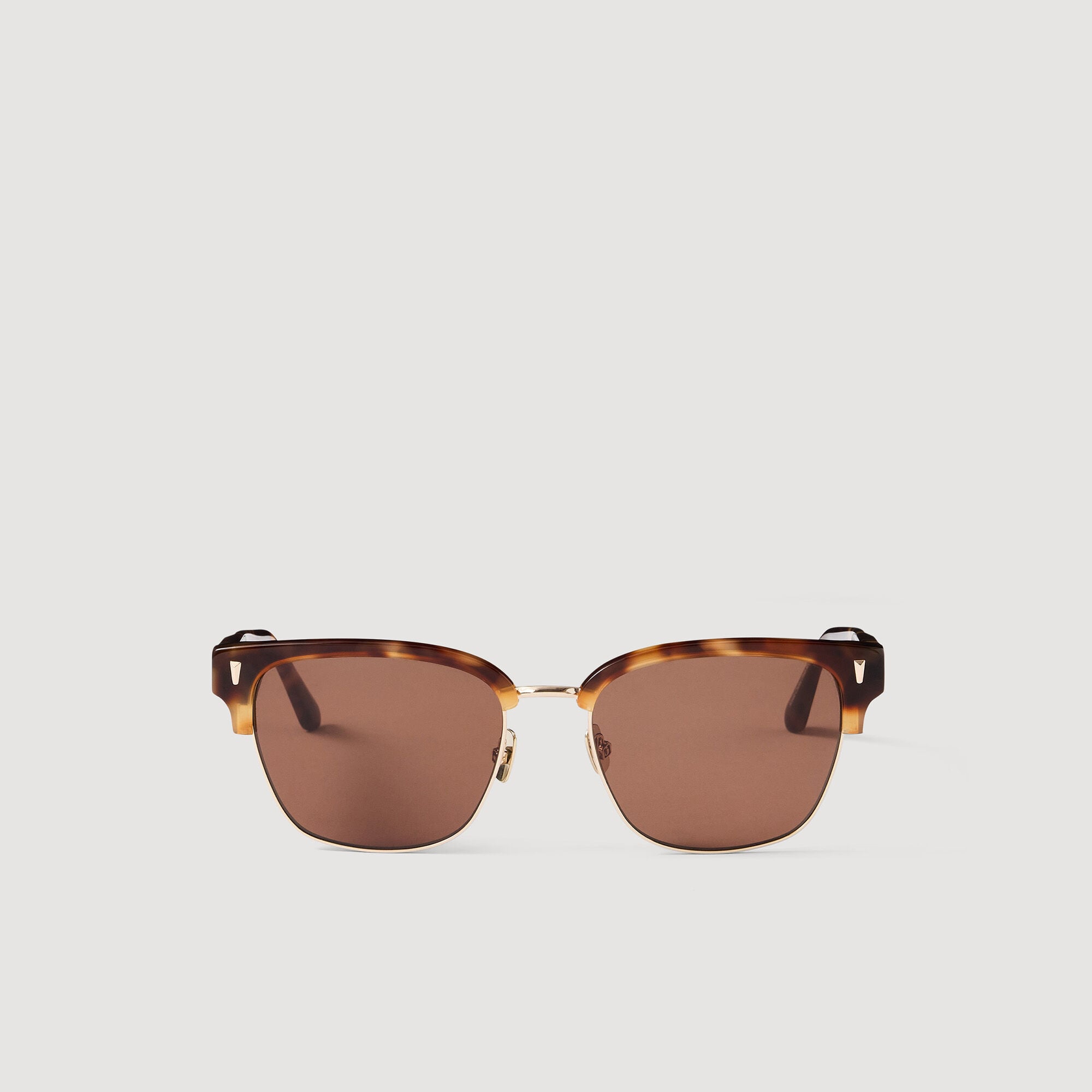 Acetat-Sonnenbrille mit Logo